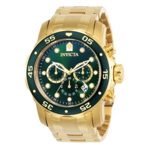 Invicta Pro Diver 0075 — Reloj Hombre Cronógrafo Dorado